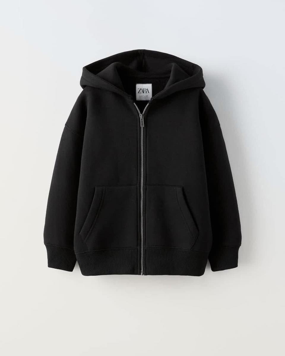 سویشرت سه نخ داخل کرک برند زارا