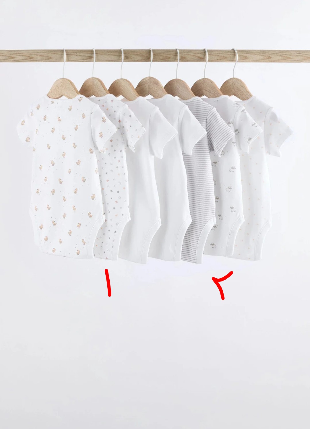 زیر دکمه نکست آستین کوتاه