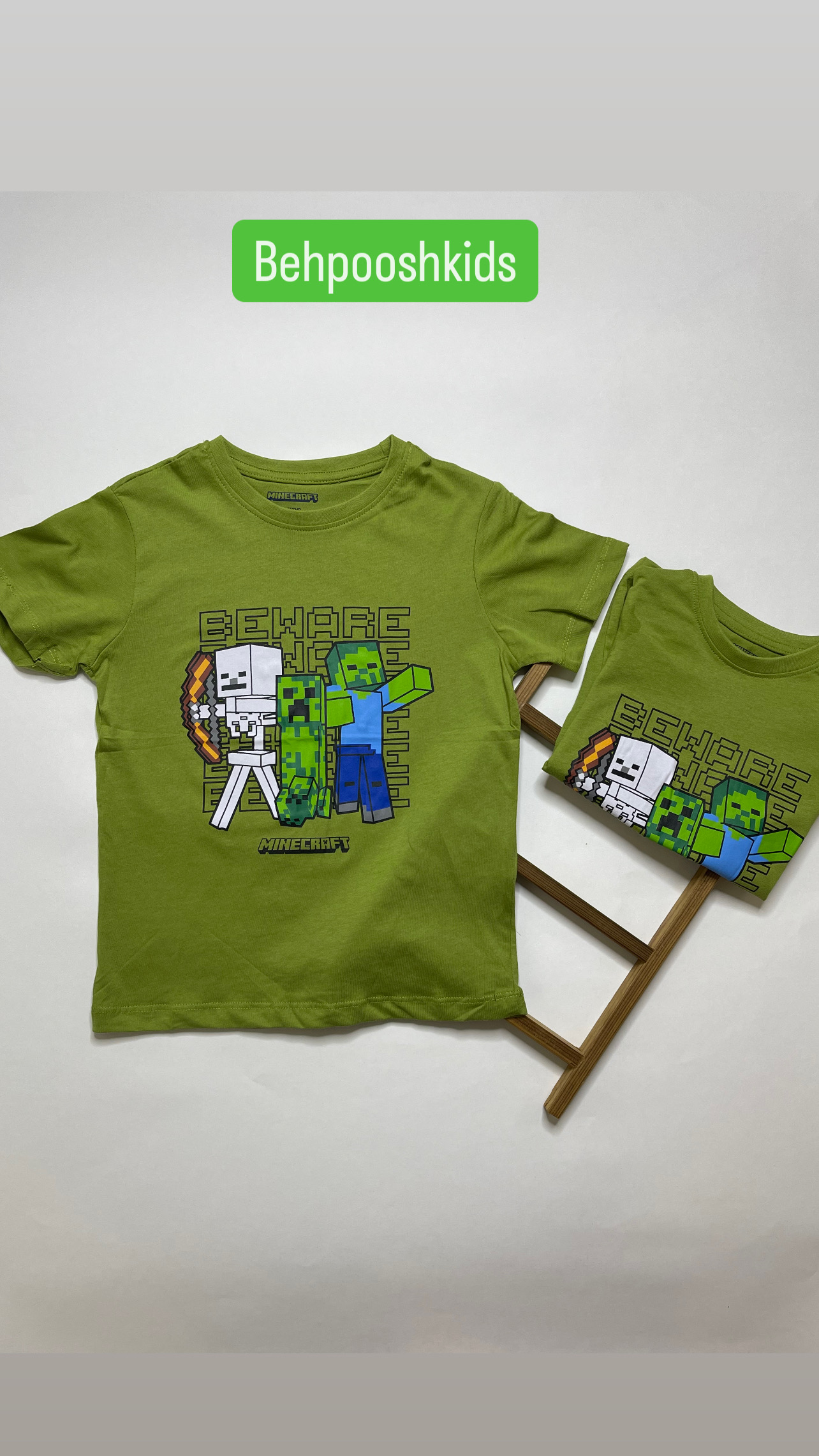 تیشرت ماینکرافت وارداتی