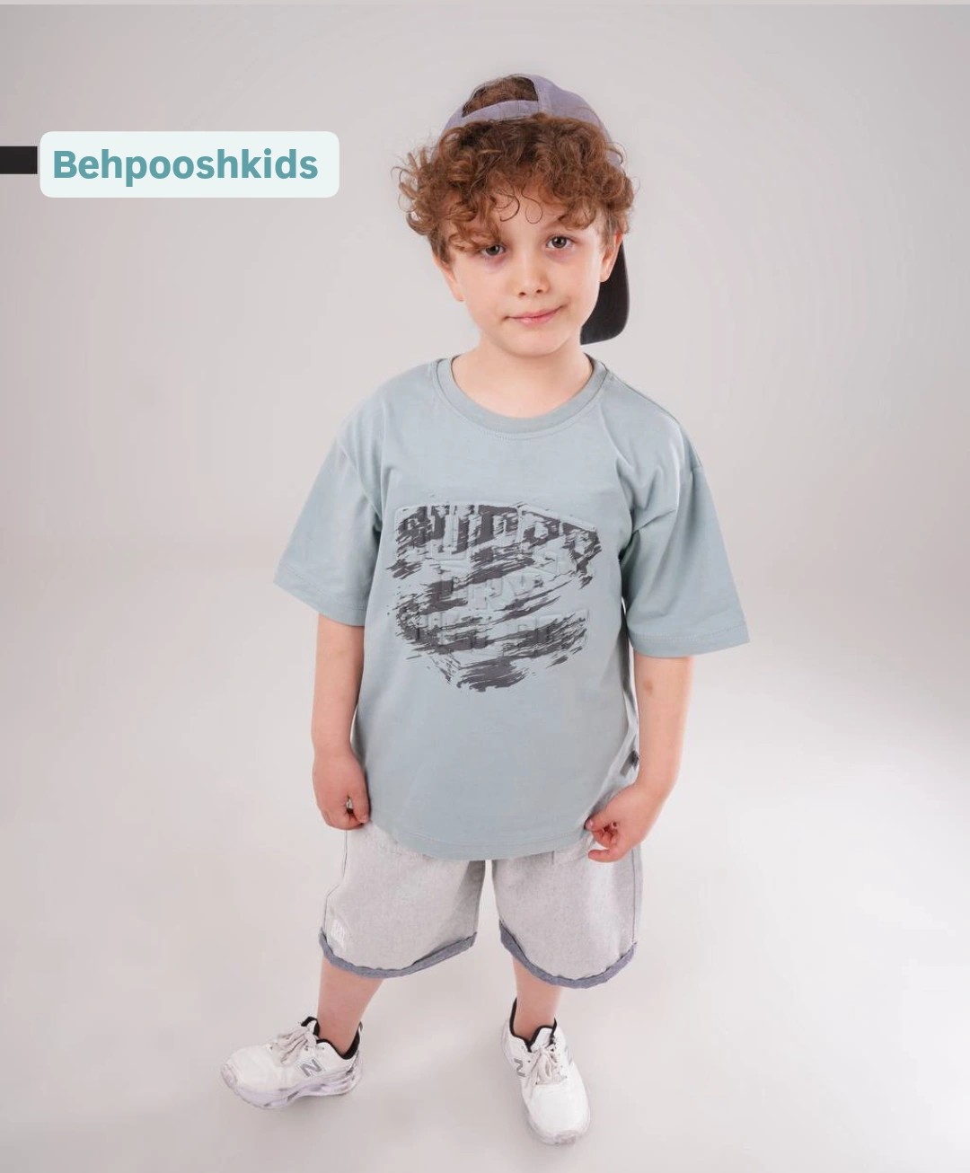 تیشرت شلوارک کتان پسرانه ۶۰ تا ۶۵