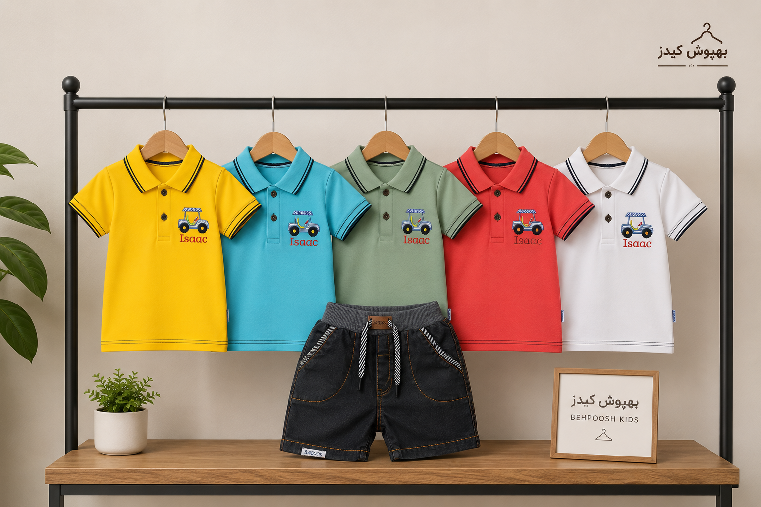 تیشرت  شلوارک بچگانه