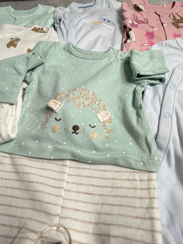سرهمی نوزادی جوراب دار وارداتی برند mothercare